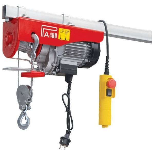 Elektro Seilzug 400 800 kg Seil 18 m
