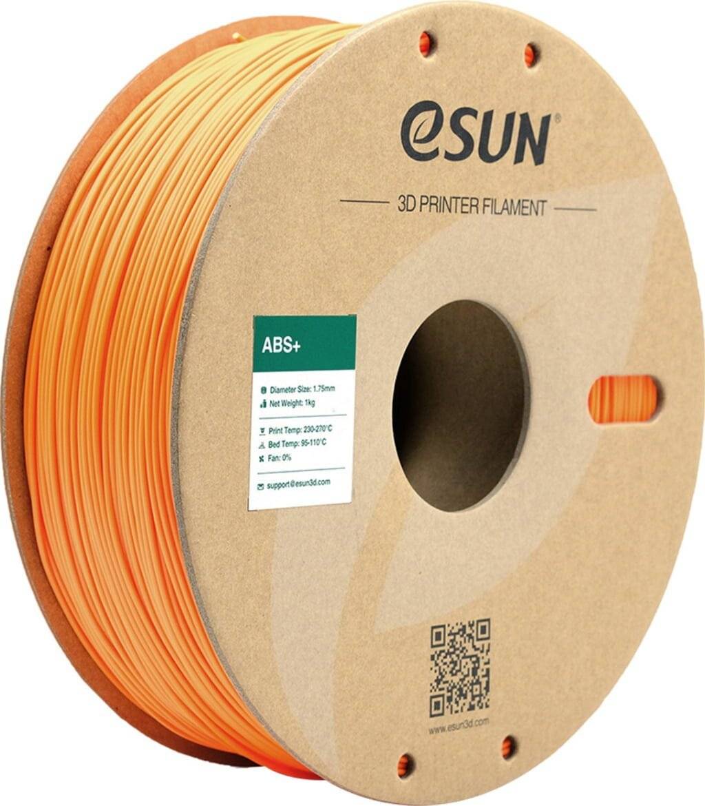 Esun Orange - 1 kg - vakuumversiegelter Beutel - ABS+ filament (3D) - Orange-1