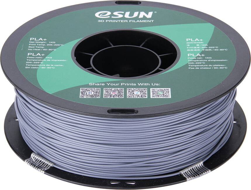 eSUN PLA+ Gray - 1,75 mm / 1000 g-0
