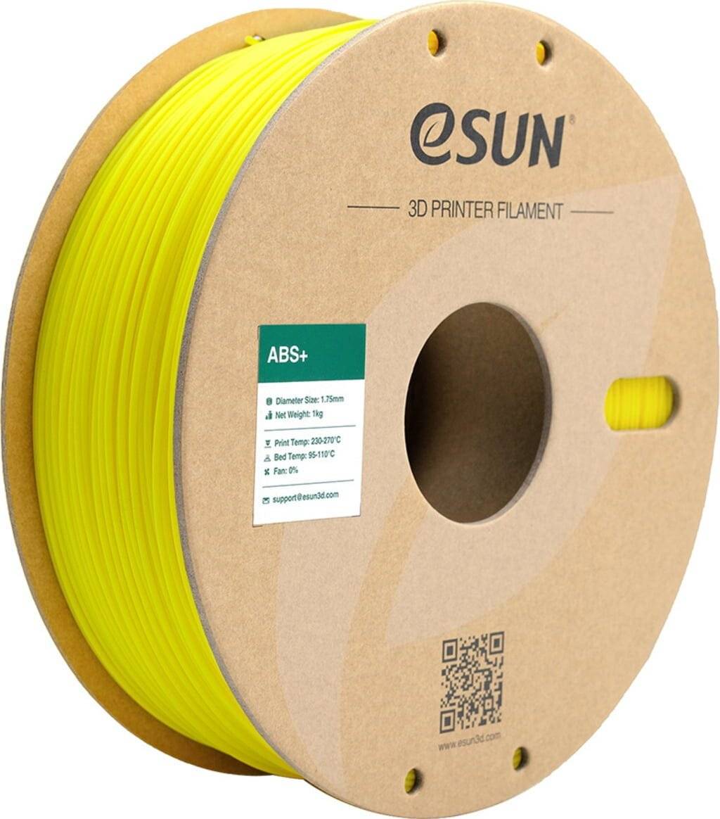 Esun Gelb - 1 kg - vakuumverpackter Beutel - ABS+ Filament (3D)-1