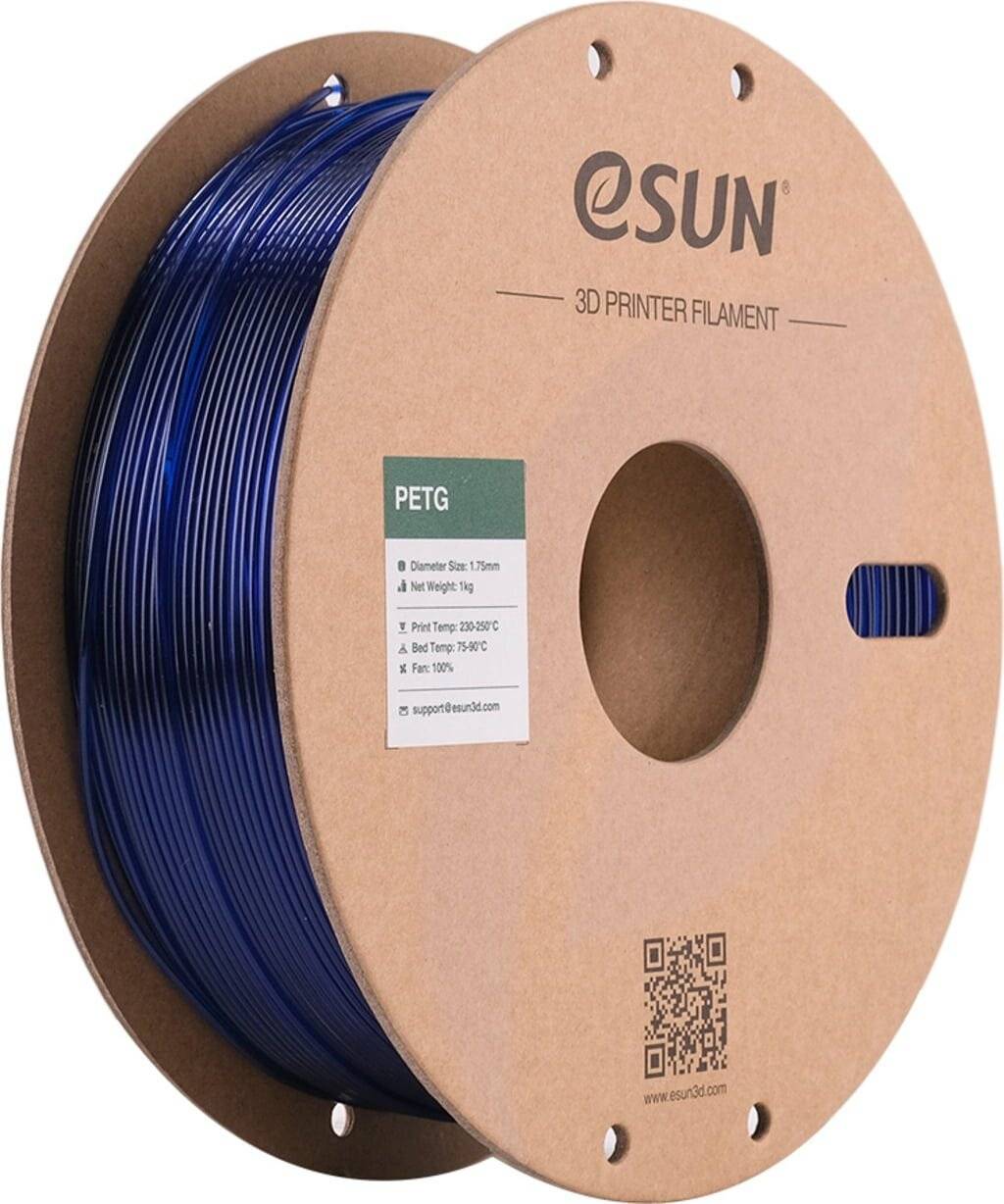 eSUN PETG Translucent Blue, 1,75 mm / 1000 g-1