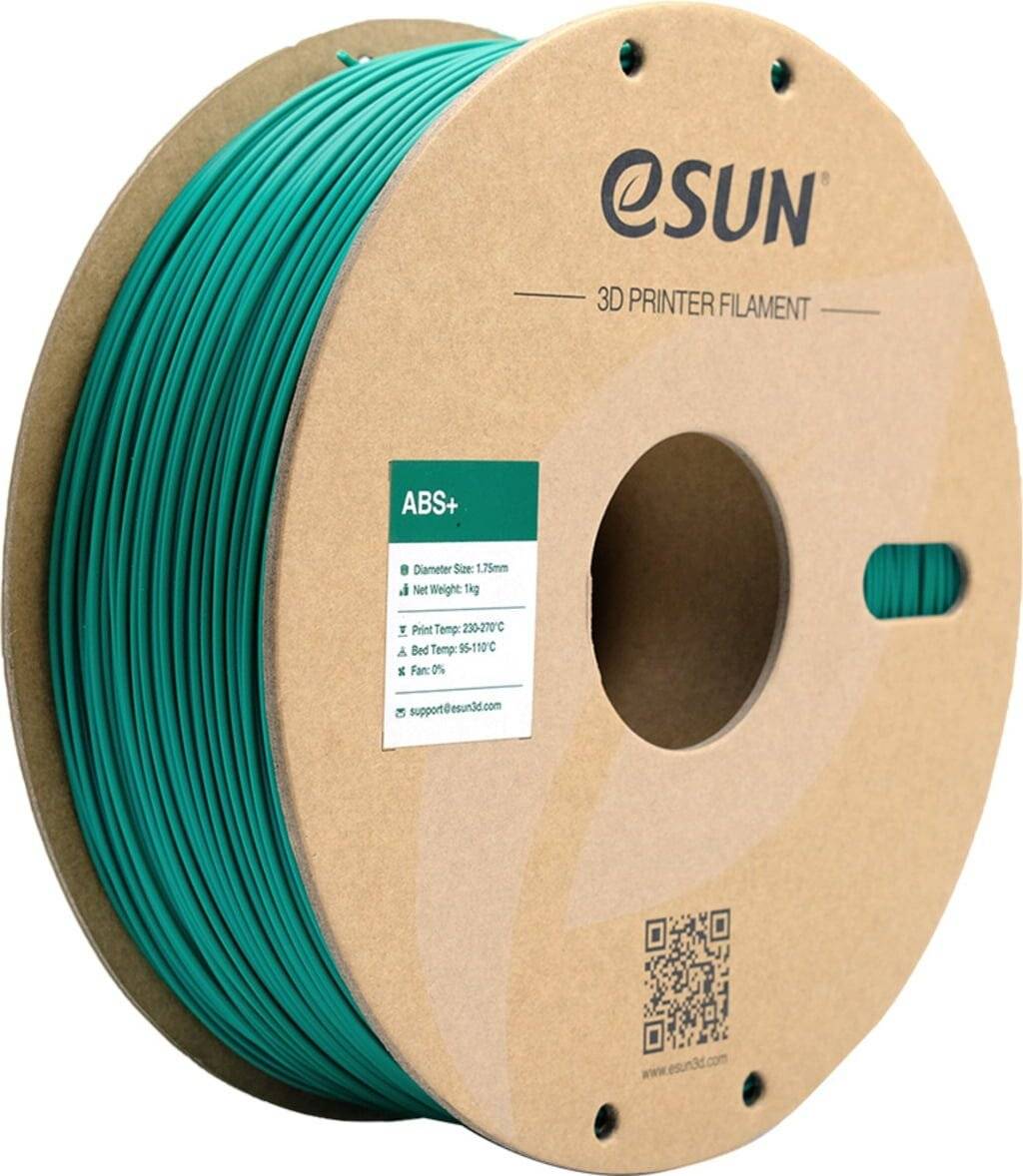 Esun Grün - 1 kg - vakuumverpackter Beutel - ABS+ Filament (3D)-1