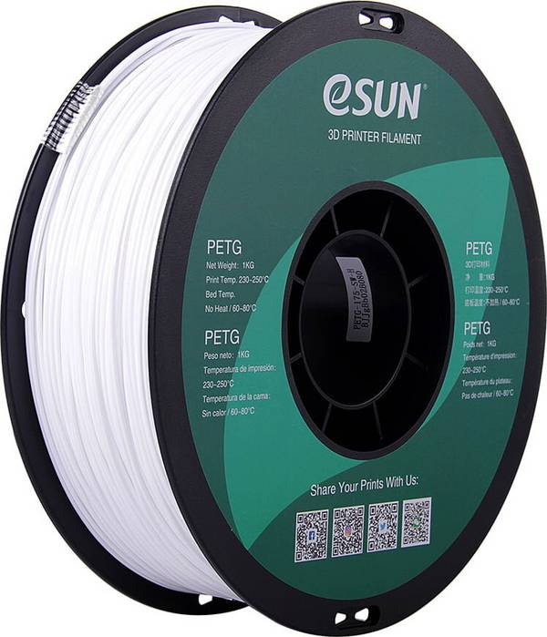 eSUN PETG Solid White - 1,75 mm / 1000 g
