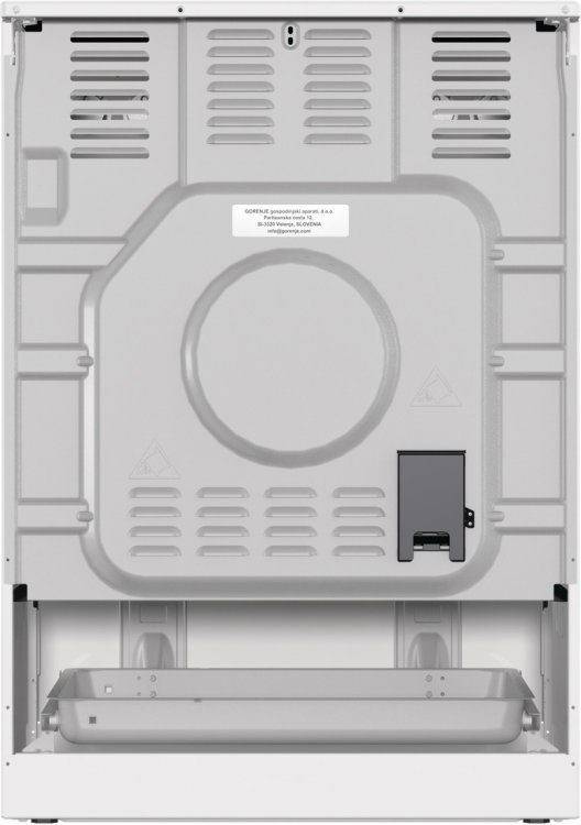 Gorenje Elektroherd Heißluft,71L GECS6C70WPA-2