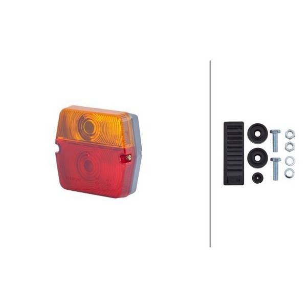 HELLA VALUEFIT  Heckleuchte -  - rechts/links  - 2SE 357 032-011