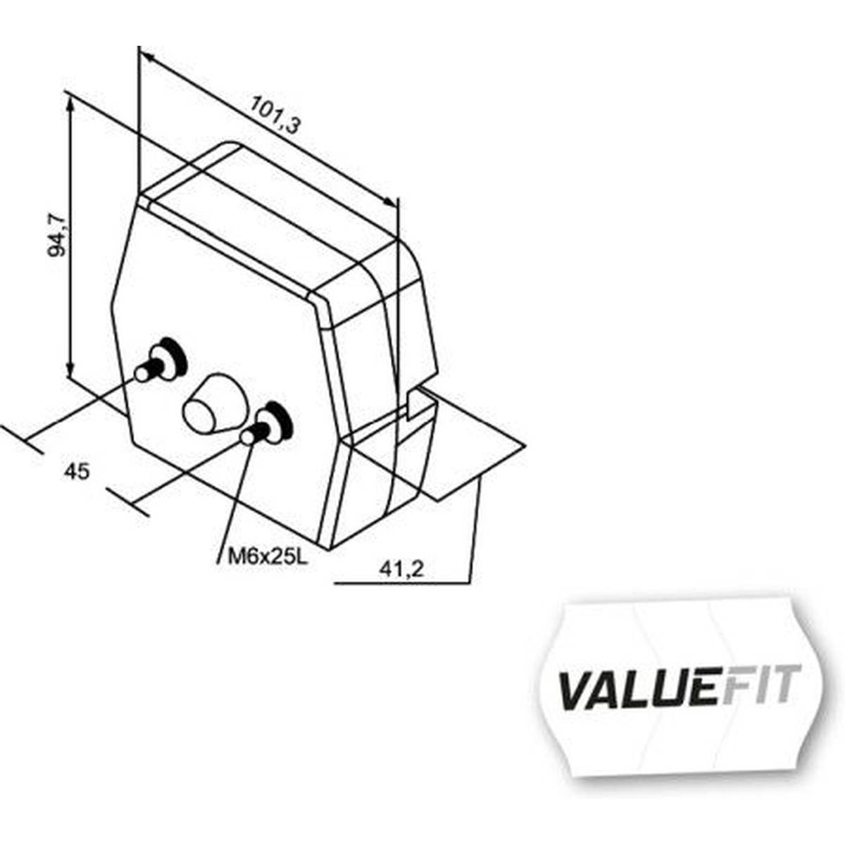 HELLA VALUEFIT Heckleuchte - - rechts/links - 2SE 357 032-011-1