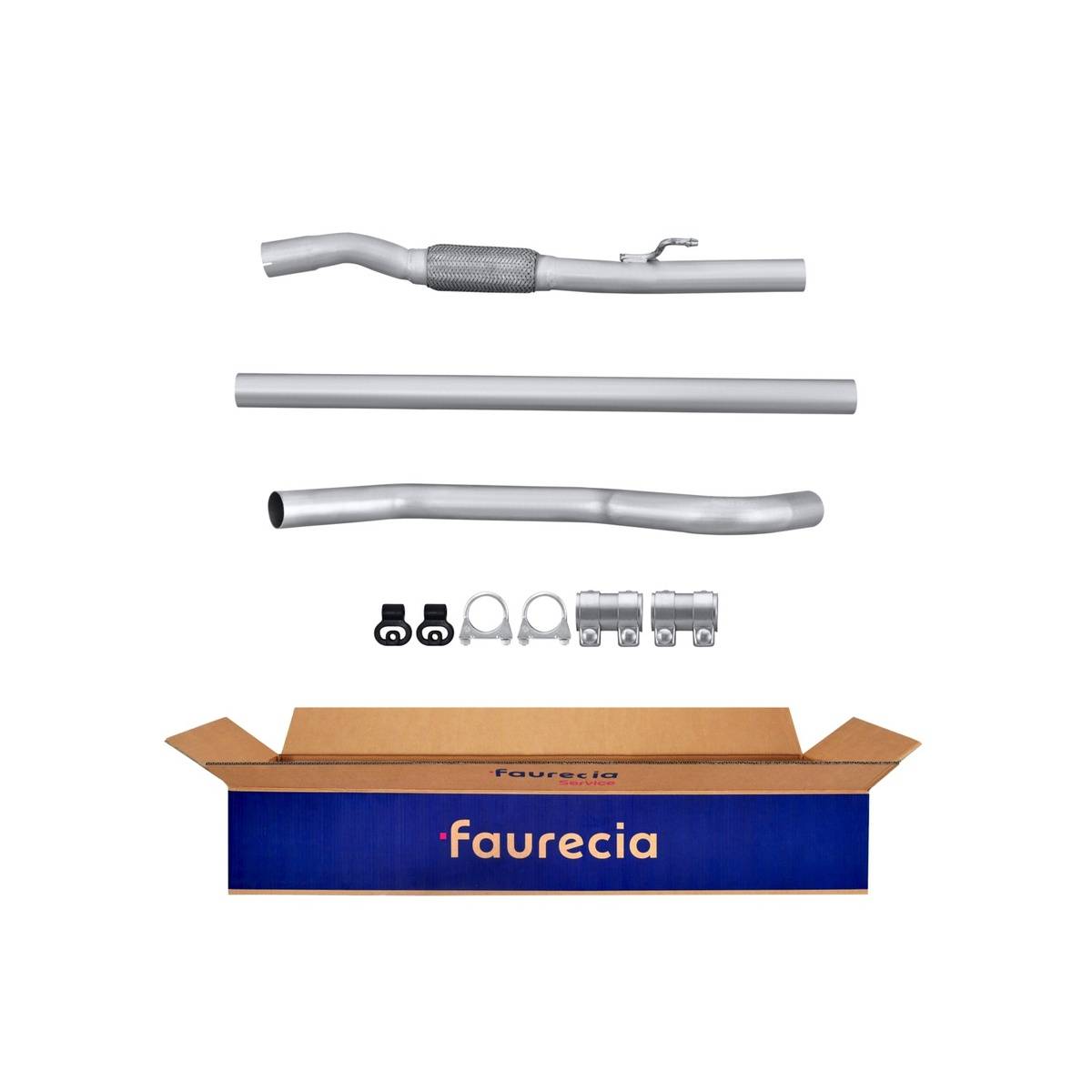 Abgasrohr Mitte FAURECIA Aftermarket-Expertise für u.a. OPEL CORSA-0