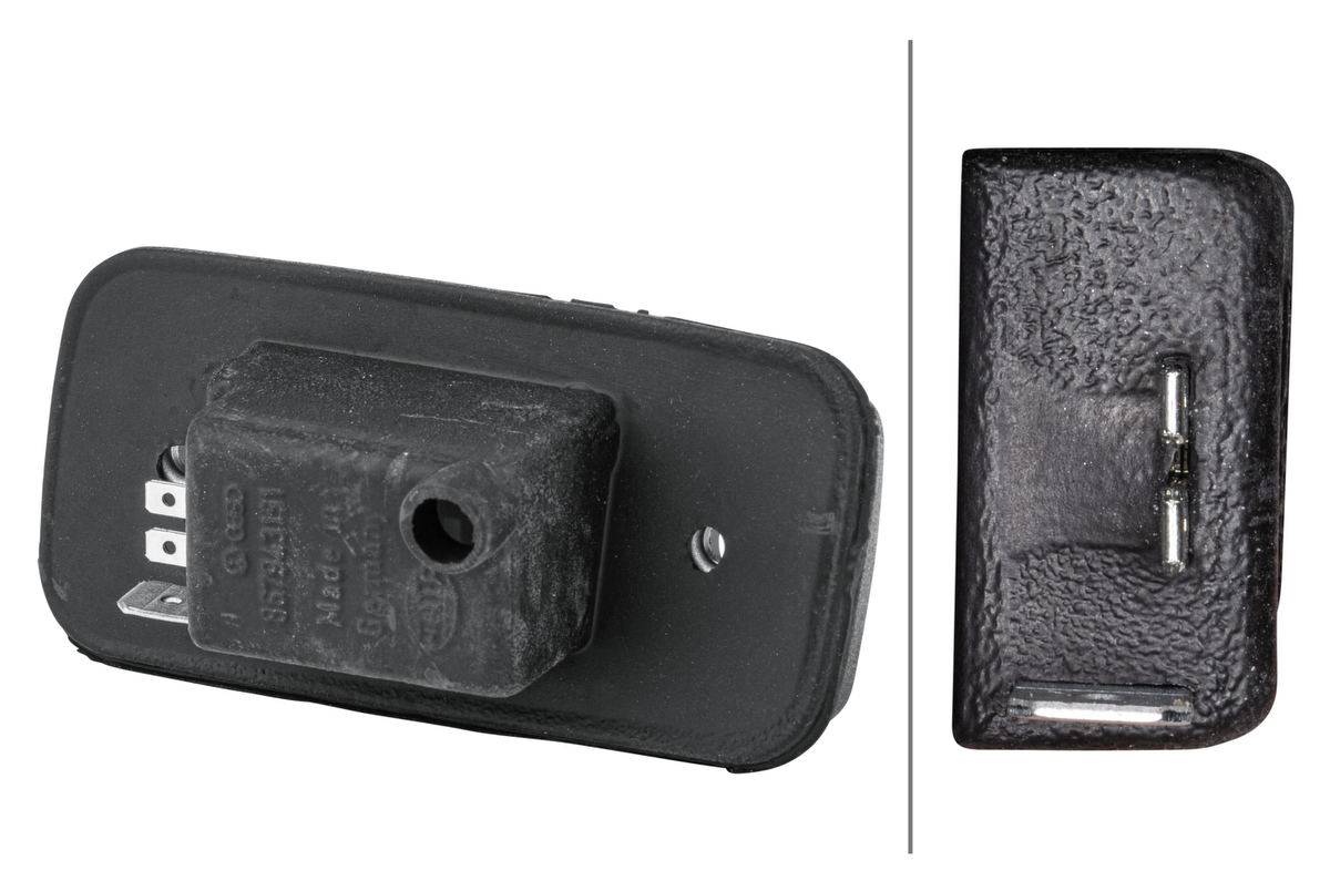 Kennzeichenleuchte rechts 12 V Glühlampen-Technologie HELLA für u.a. VW POLO-1
