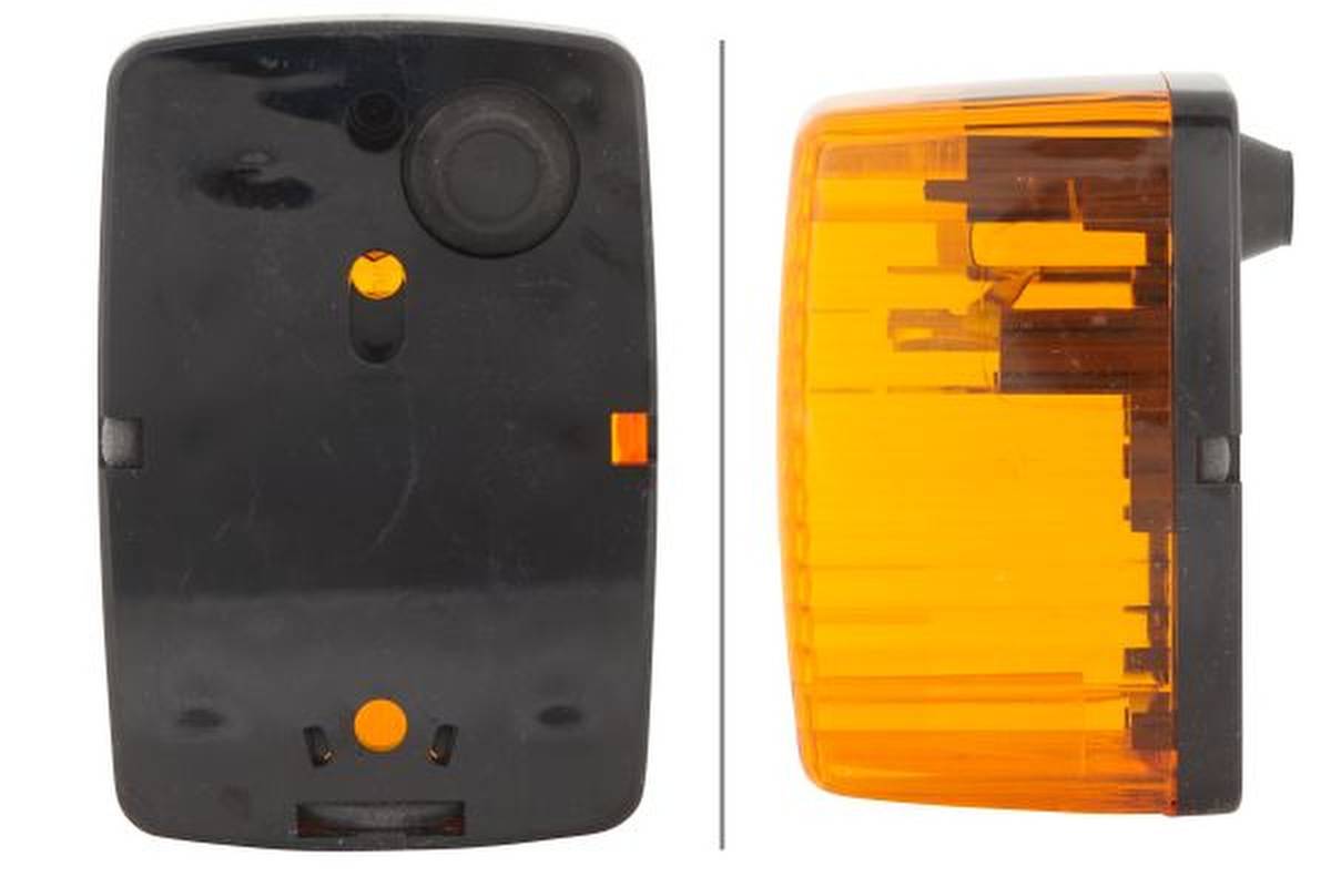 Zusatzblinkleuchte seitlich 12 V P21W Halogen gelb HELLA für u.a. MB T2/LN1-4