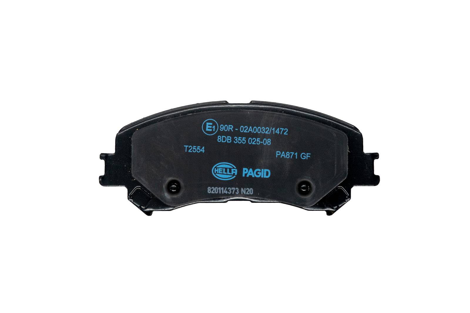 HELLA 8DB 355 025-081 Bremsbelagsatz, SBB-1
