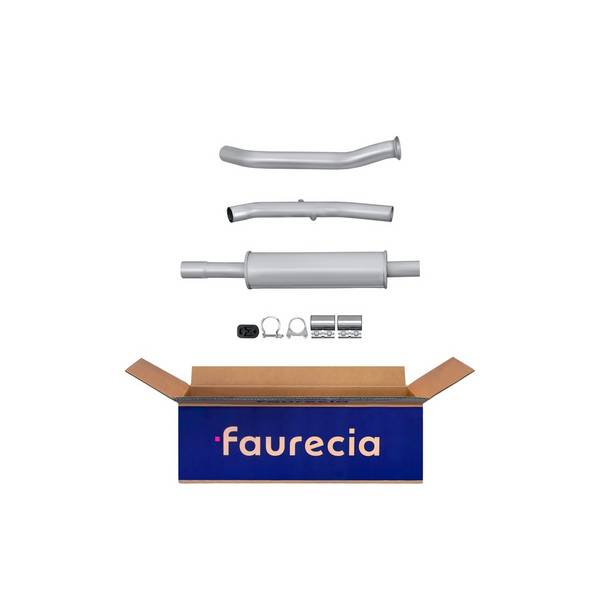 Vorschalldämpfer FAURECIA Aftermarket-Expertise für PEUGEOT 206