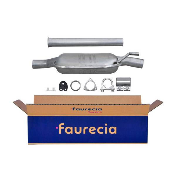 Mittelschalldämpfer FAURECIA IAM-Expertise für u.a. MERCEDES-BENZ 124