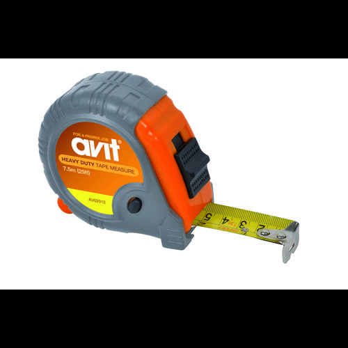 AVIT AV02012 Maßband 7.5 m Stahl