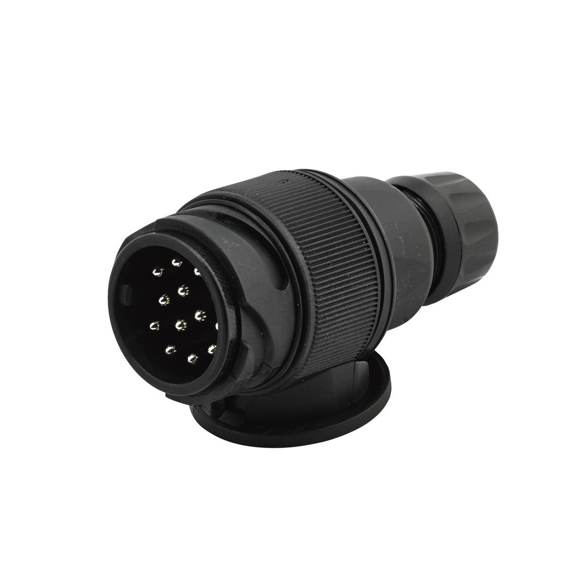 Stecker Schraubkontakt 12 V 13-polig 11446 N-Typ HELLA für u.a. AEBI-0