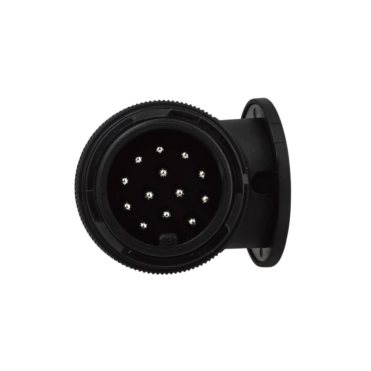 Stecker Schraubkontakt 12 V 13-polig 11446 N-Typ HELLA für u.a. AEBI-3