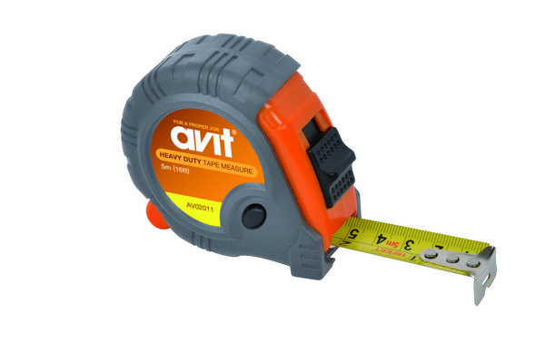 AVIT  AV02011-ISO Maßband kalibriert (ISO)  5 m Stahl