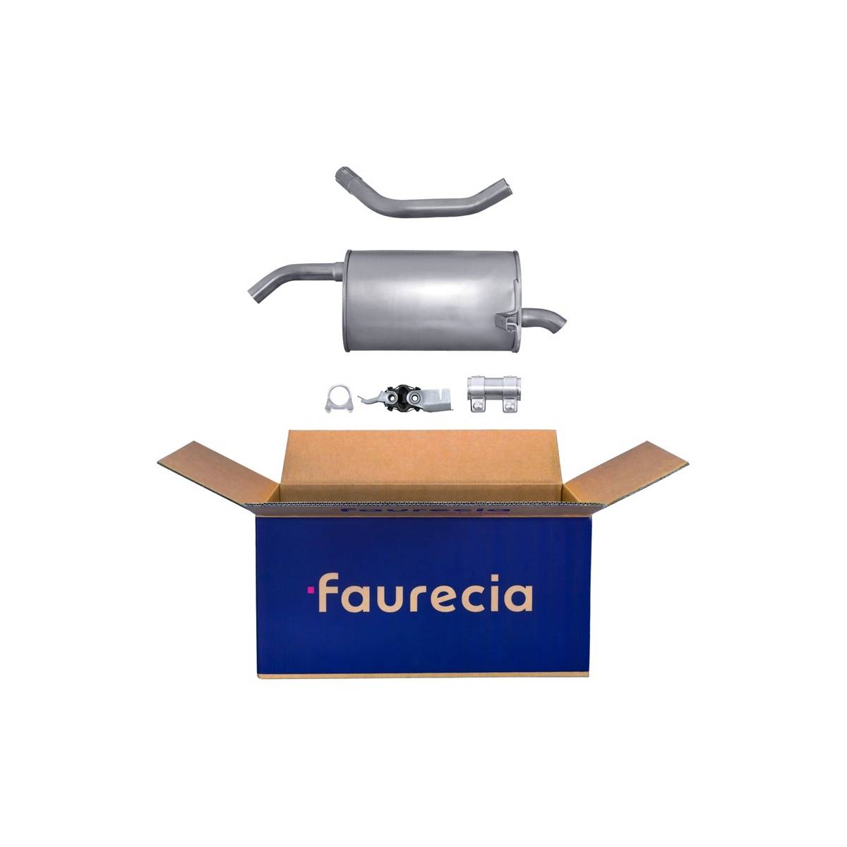 Endschalldämpfer FAURECIA IAM-Expertise passend für u.a. RENAULT CLIO-0