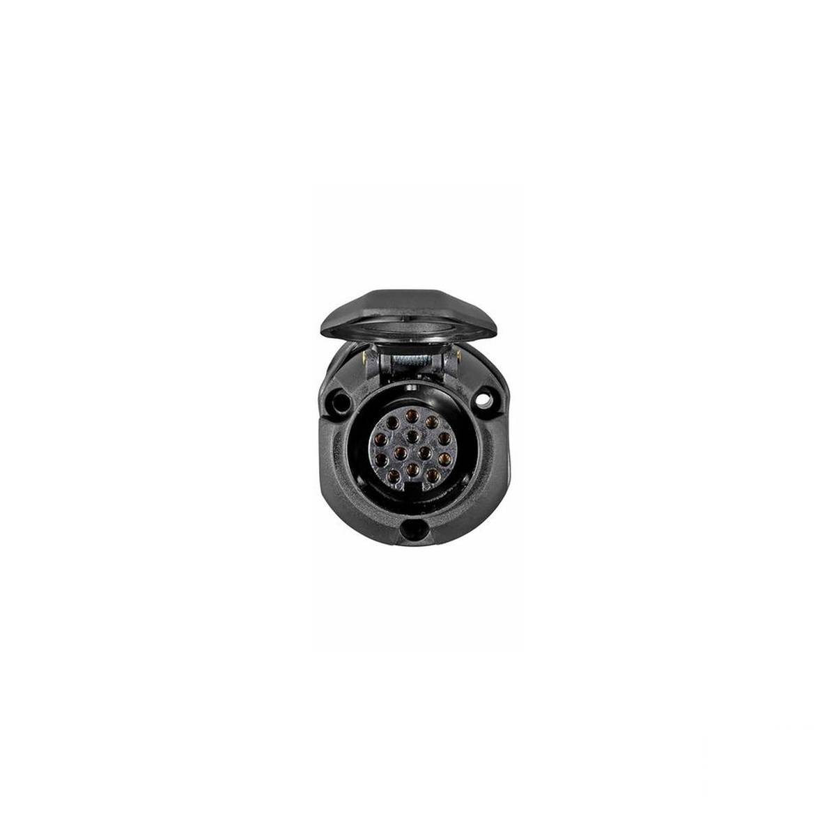 HELLA 8JB 005 949-011 Steckdose - 13-polig - mit Nebelschlussleuchtenabschaltung - Stecker: Schraubk-4