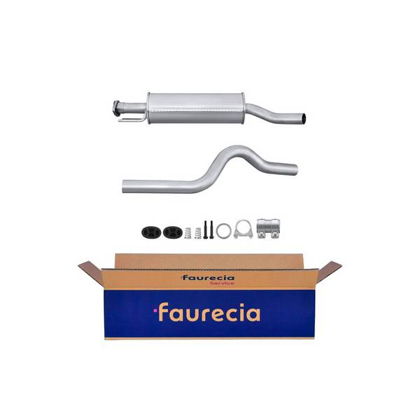 Mittelschalldämpfer FAURECIA IAM-Expertise passend für u.a. OPEL ASTRA