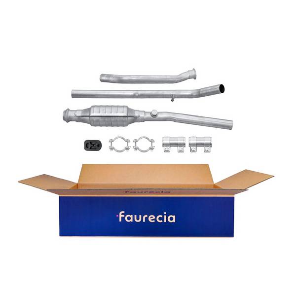Katalysator Euro 3 mit Anbauteilen FAURECIA für u.a. PEUGEOT 206