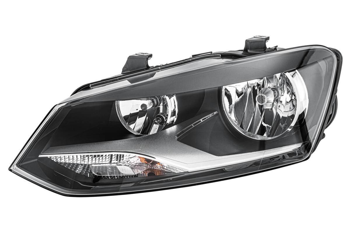 Hauptscheinwerfer links 12 V W5W Halogen HELLA für u.a. VW POLO-0