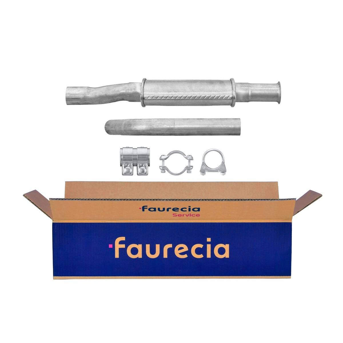 Vorschalldämpfer FAURECIA IAM-Expertise für u.a. RENAULT SCÉNIC-0
