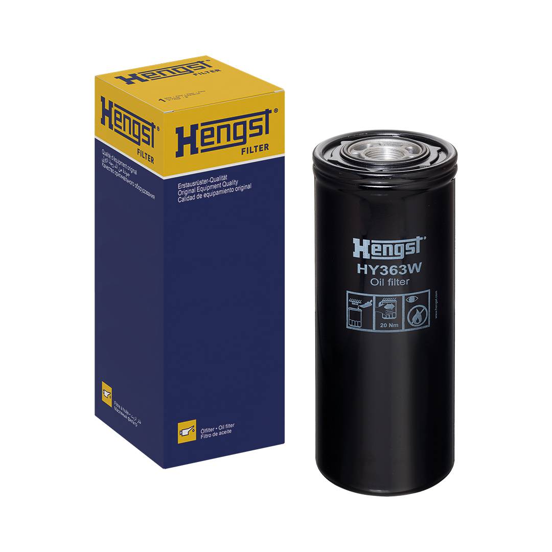 Arbeitshydraulik-Filter anschraubbar Ø63mm Ø118mm HENGST FILTER für NFZ-1