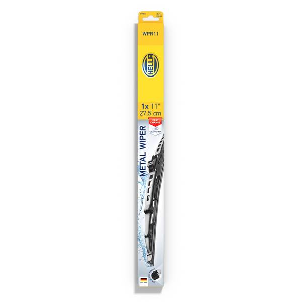 HELLA 9XW 190 253-111 Scheibenwischer - WPR11 - Bügelwischerblatt - für Rechtslenker - 11" - vorne/h