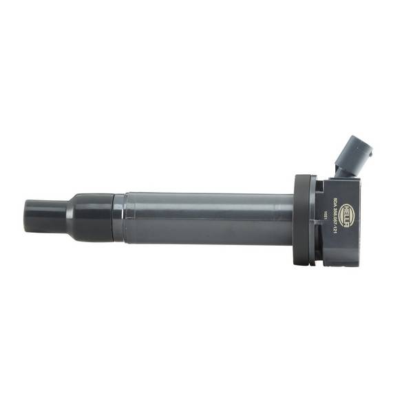 HELLA 5DA 358 057-121 Zündspule - 12V - 4-polig - Kerzenschachtzündspule - geschraubt