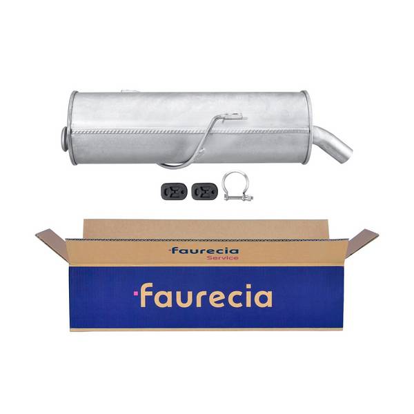 Endschalldämpfer FAURECIA IAM-Expertise passend für u.a. PEUGEOT 206