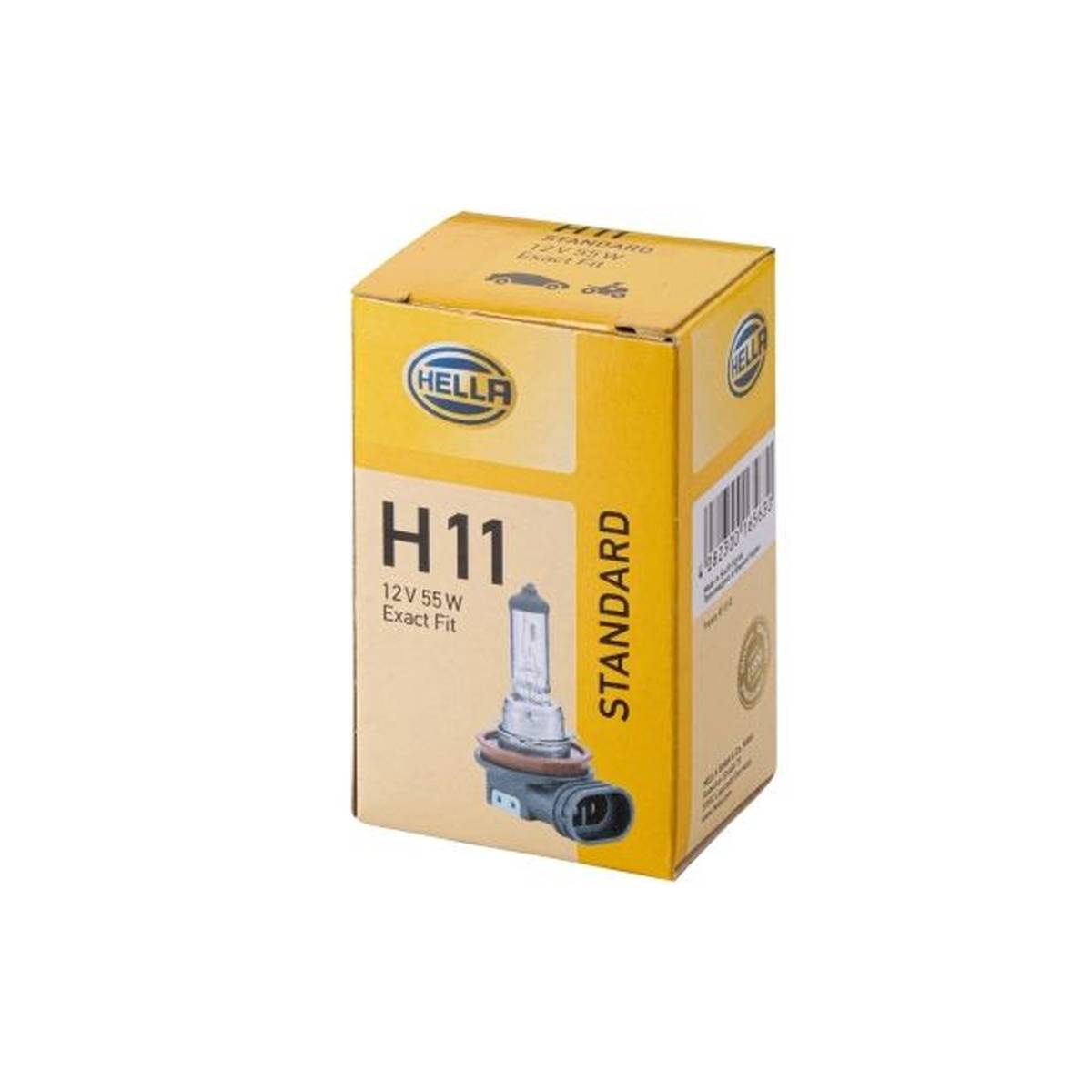Glühlampe Hauptscheinwerfer 12 V 55 W H11 PGJ19-2 HELLA für u.a. OPEL ASTRA-0