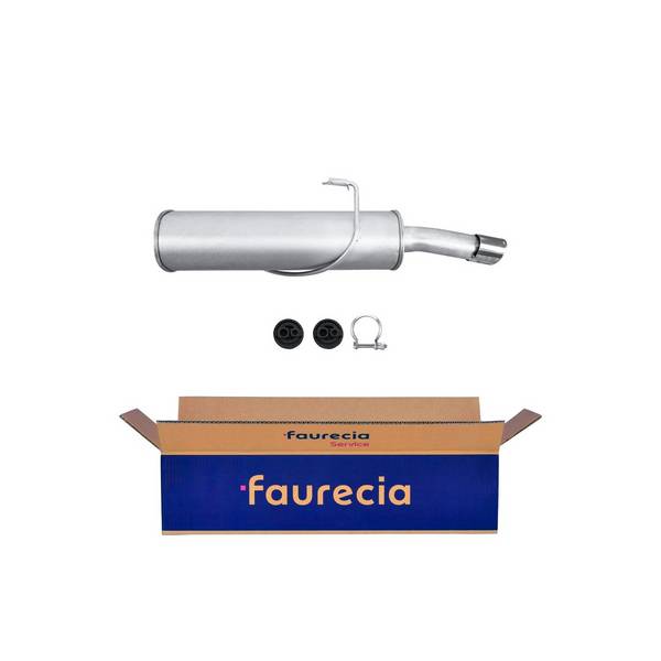Endschalldämpfer FAURECIA IAM-Expertise passend für u.a. PEUGEOT 206