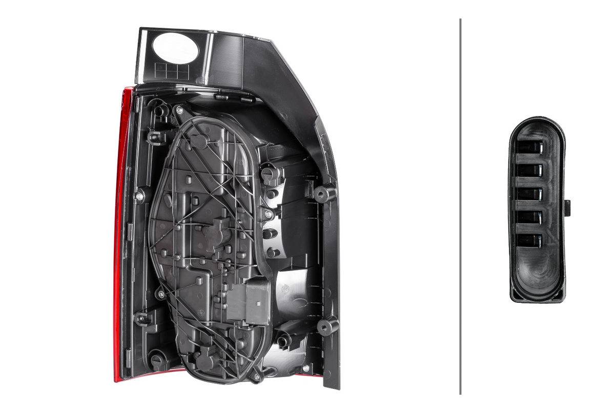 Rückleuchte rechts 12 V W5W Halogen HELLA für u.a. VW MULTIVAN-2