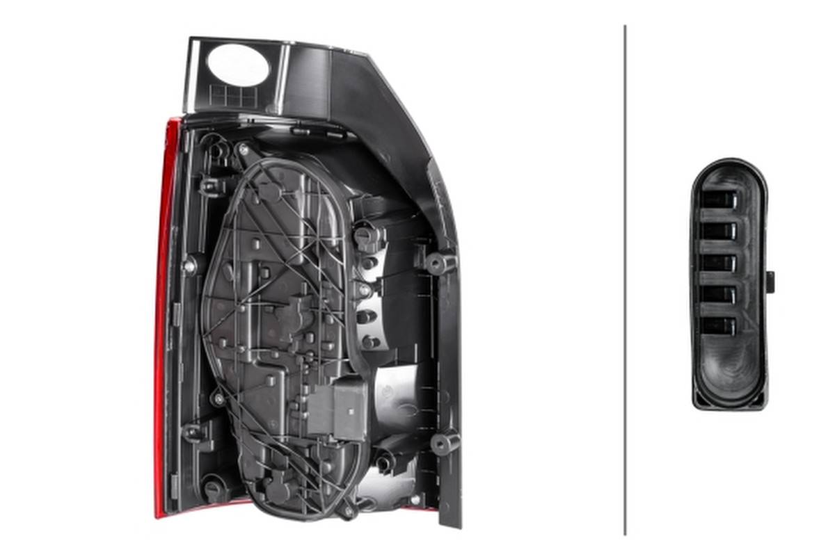 Rückleuchte rechts 12 V W5W Halogen HELLA für u.a. VW MULTIVAN-3