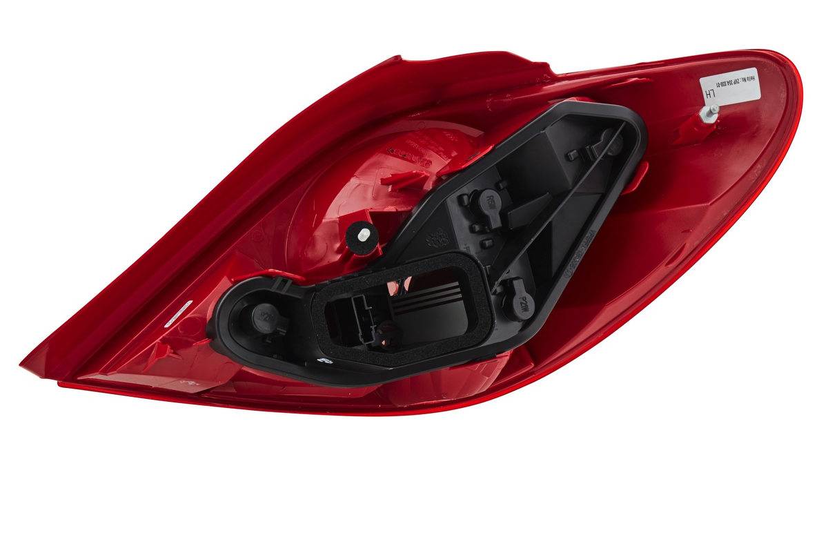 Rückleuchte links 12 V W5W Glühlampen-Technologie HELLA für PEUGEOT 207/207+-1
