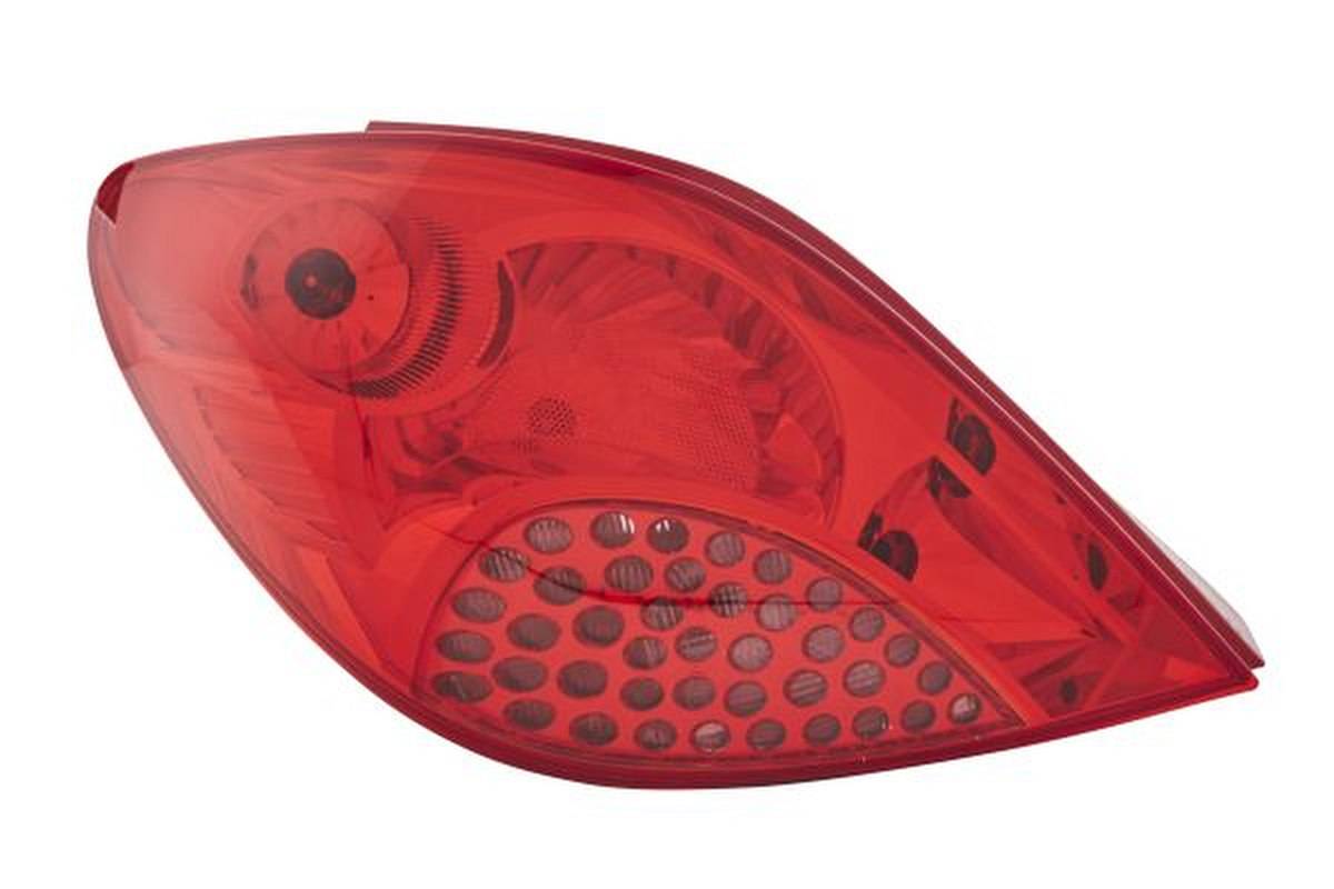 Rückleuchte links 12 V W5W Glühlampen-Technologie HELLA für PEUGEOT 207/207+-3