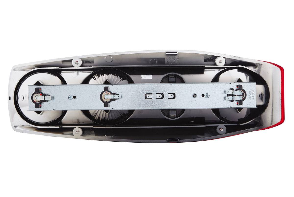 HELLA 2VA 341 419-011 Heckleuchte - Caraluna II - 12V - Einbau - Lichtscheibenfarbe: rot - links-3