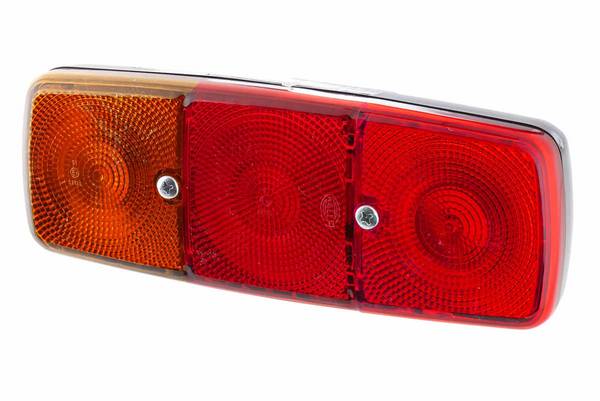 Rückleuchte links 24 V R10W Glühlampen-Technologie HELLA für u.a. MERCEDES-BENZ