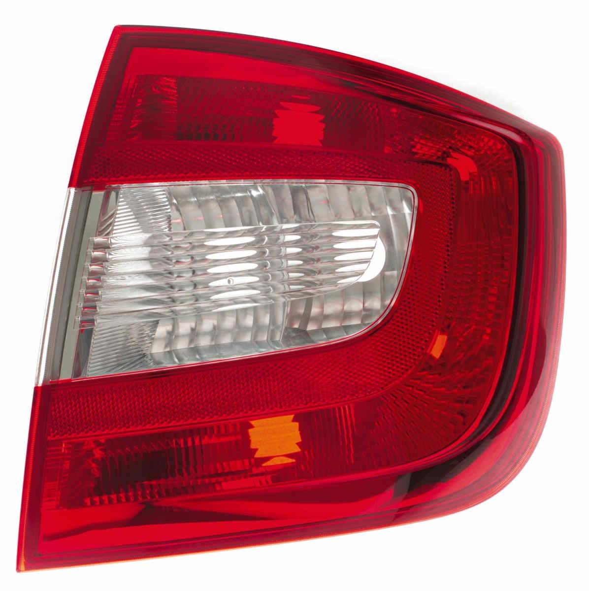 Rückleuchte rechts 12 V PY21W Glühlampen-Technologie HELLA für SKODA RAPID-0