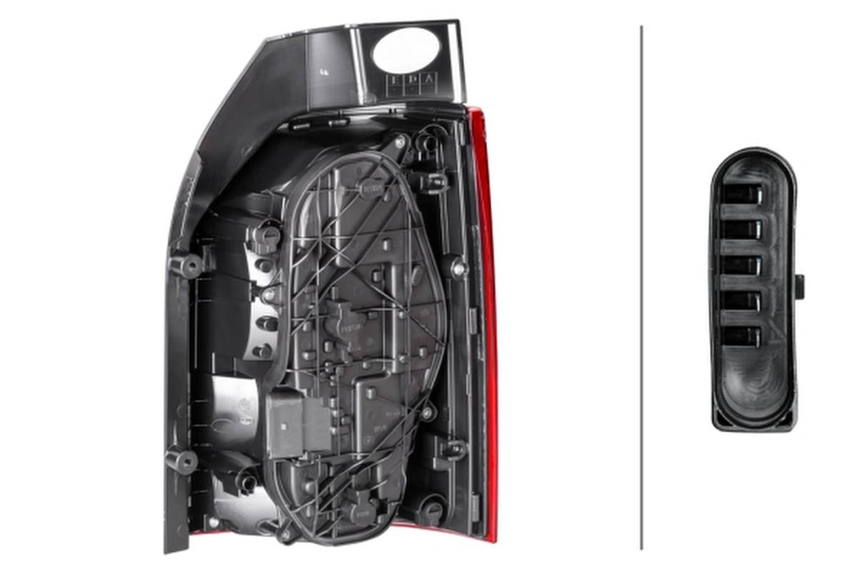 Rückleuchte links 12 V W5W Halogen HELLA für u.a. VW MULTIVAN-3