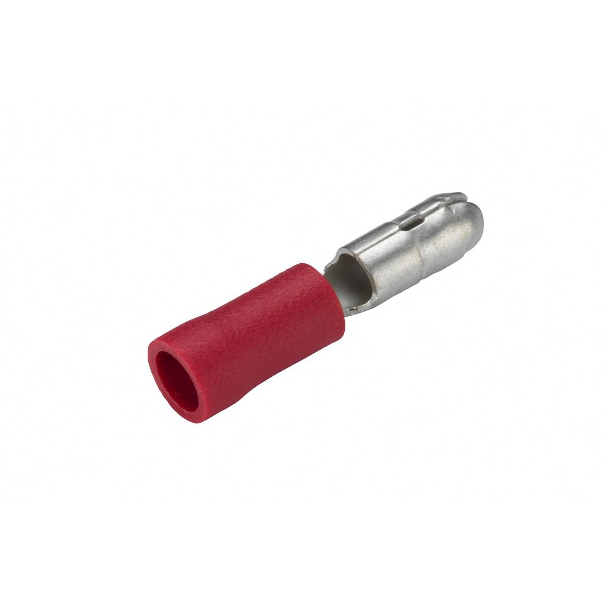 HELLA 8KW 044 040-812 Leitungsverbinder - rot - von: 0.5mm² - bis: 1.0mm² - Rundstecker - Ø: 4mm - S-2