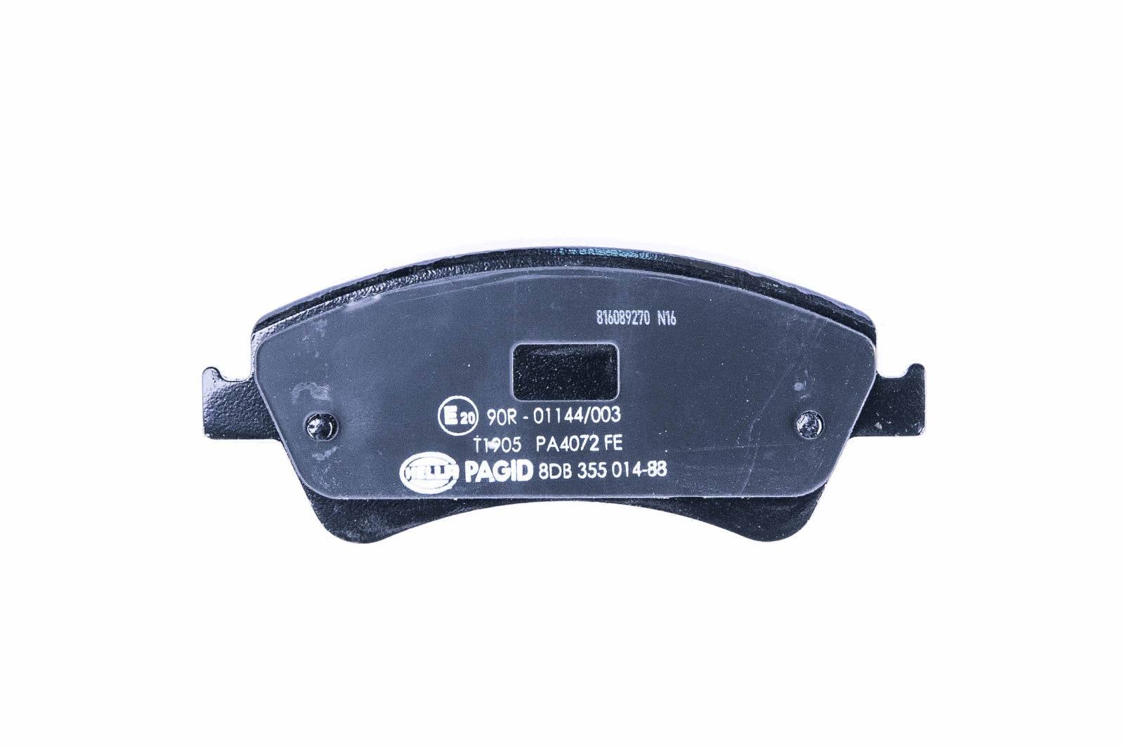 HELLA 8DB 355 014-881 Bremsbelagsatz, SBB-1