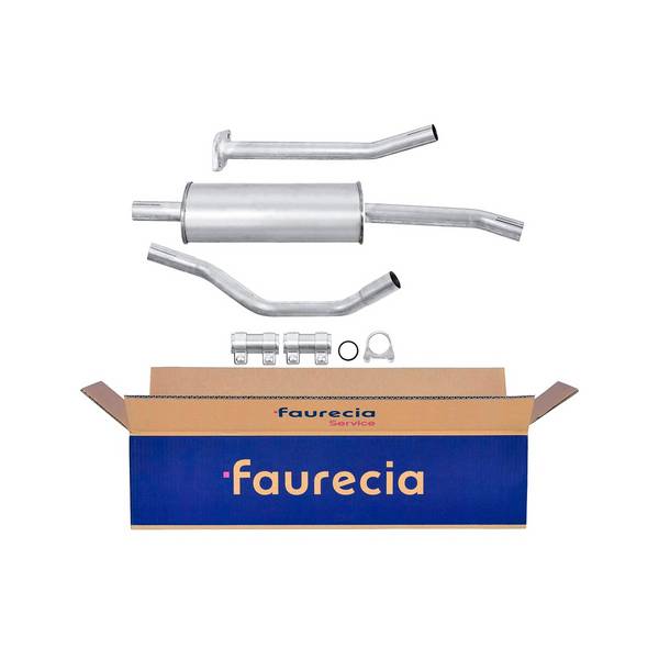 Mittelschalldämpfer FAURECIA IAM-Expertise für u.a. NISSAN MICRA