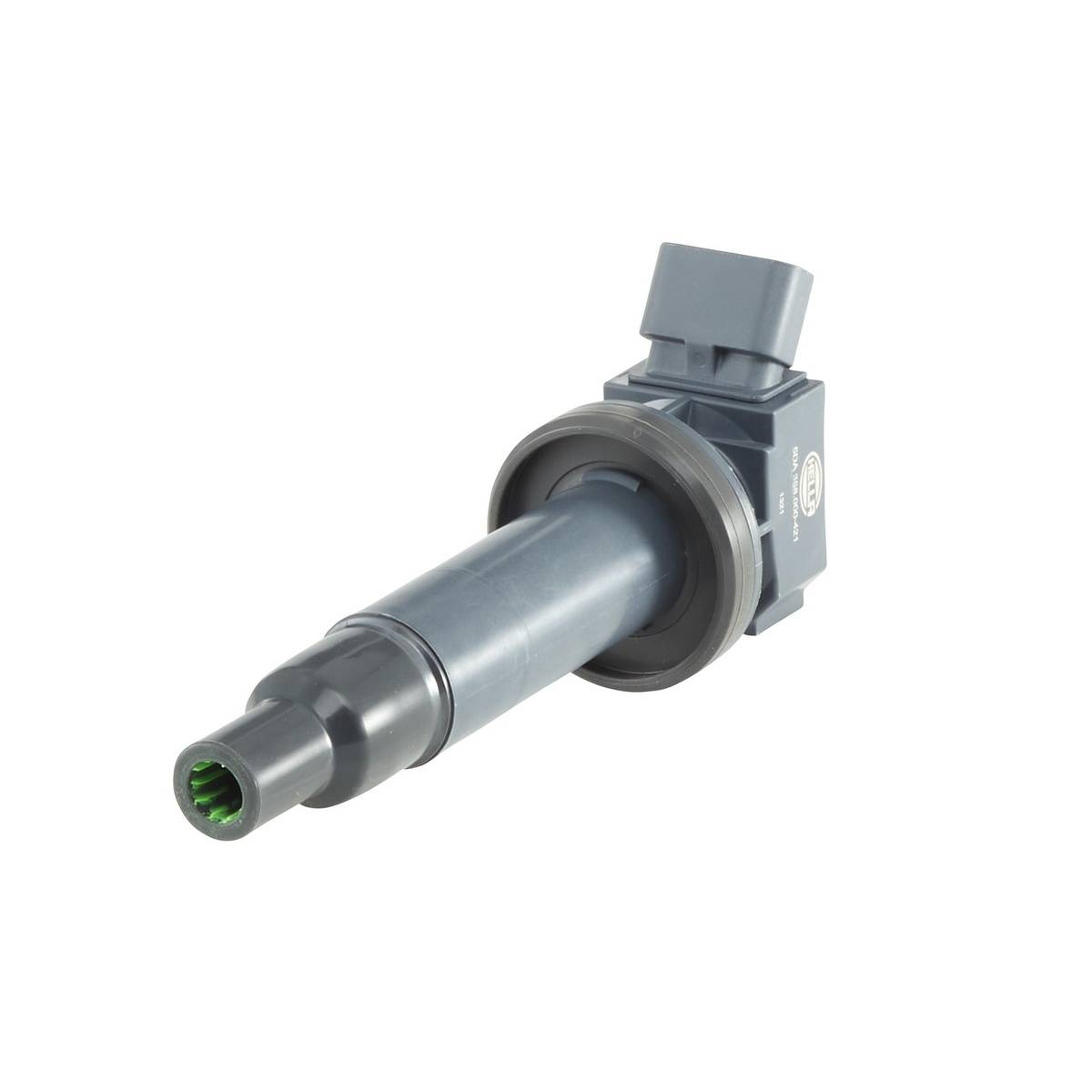 HELLA 5DA 358 000-421 Zündspule - 12V - 4-polig - Kerzenschachtzündspule - geschraubt-0