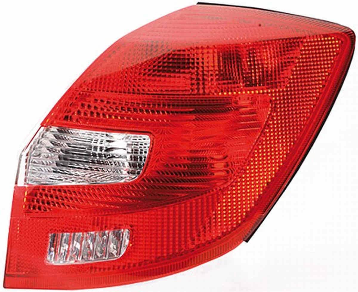 Rückleuchte rechts W5W Glühlampen-Technologie HELLA für u.a. SKODA FABIA-0