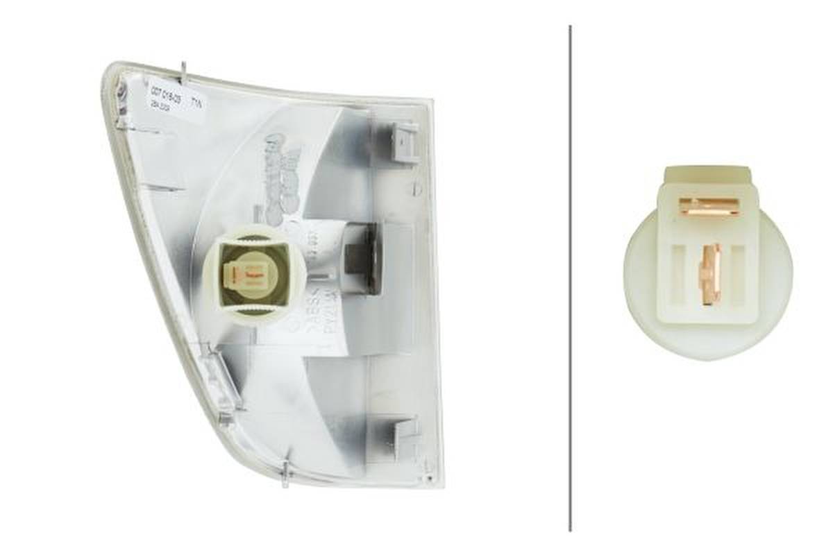 Blinkleuchte vorne links 12 V PY21W Halogen HELLA für u.a. MB SPRINTER-3