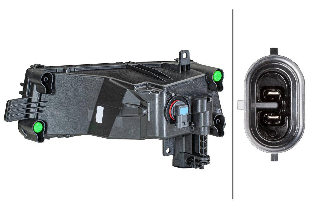 Nebelscheinwerfer rechts 12 V H11 Glühlampen-Technologie HELLA für VW TOURAN-2