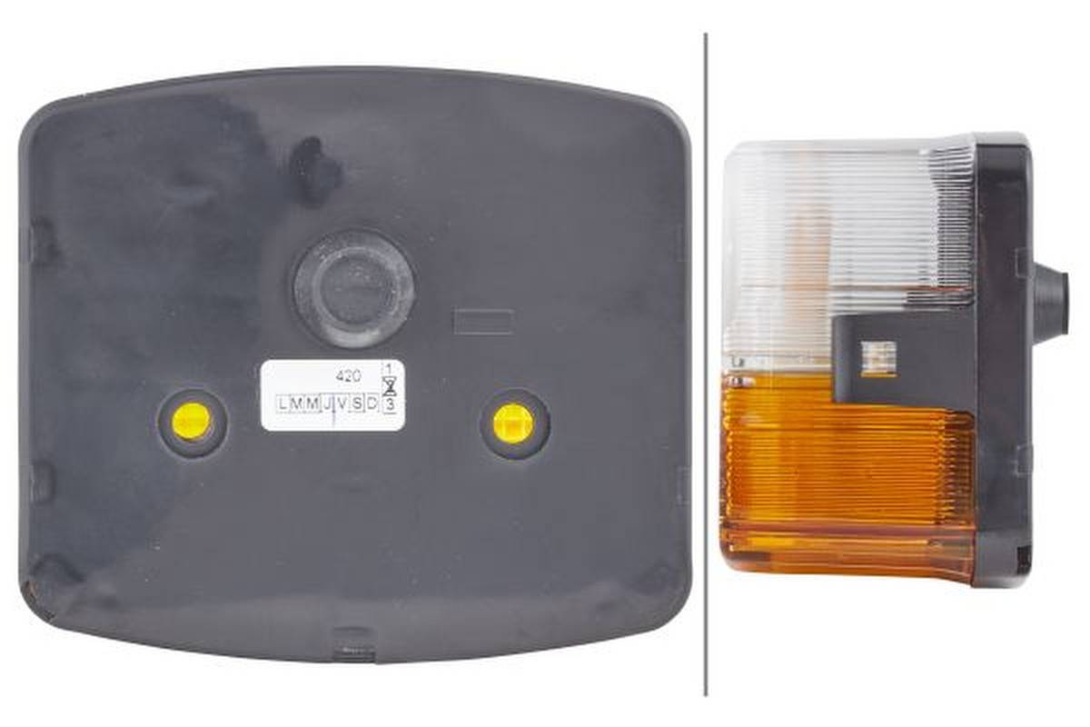 Blinkleuchte rechts 24 V C5W Halogen HELLA für u.a. MASSEY FERGUSON-4
