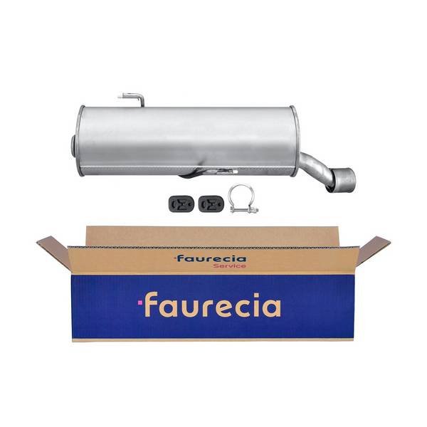 Endschalldämpfer FAURECIA IAM-Expertise passend für u.a. PEUGEOT 206