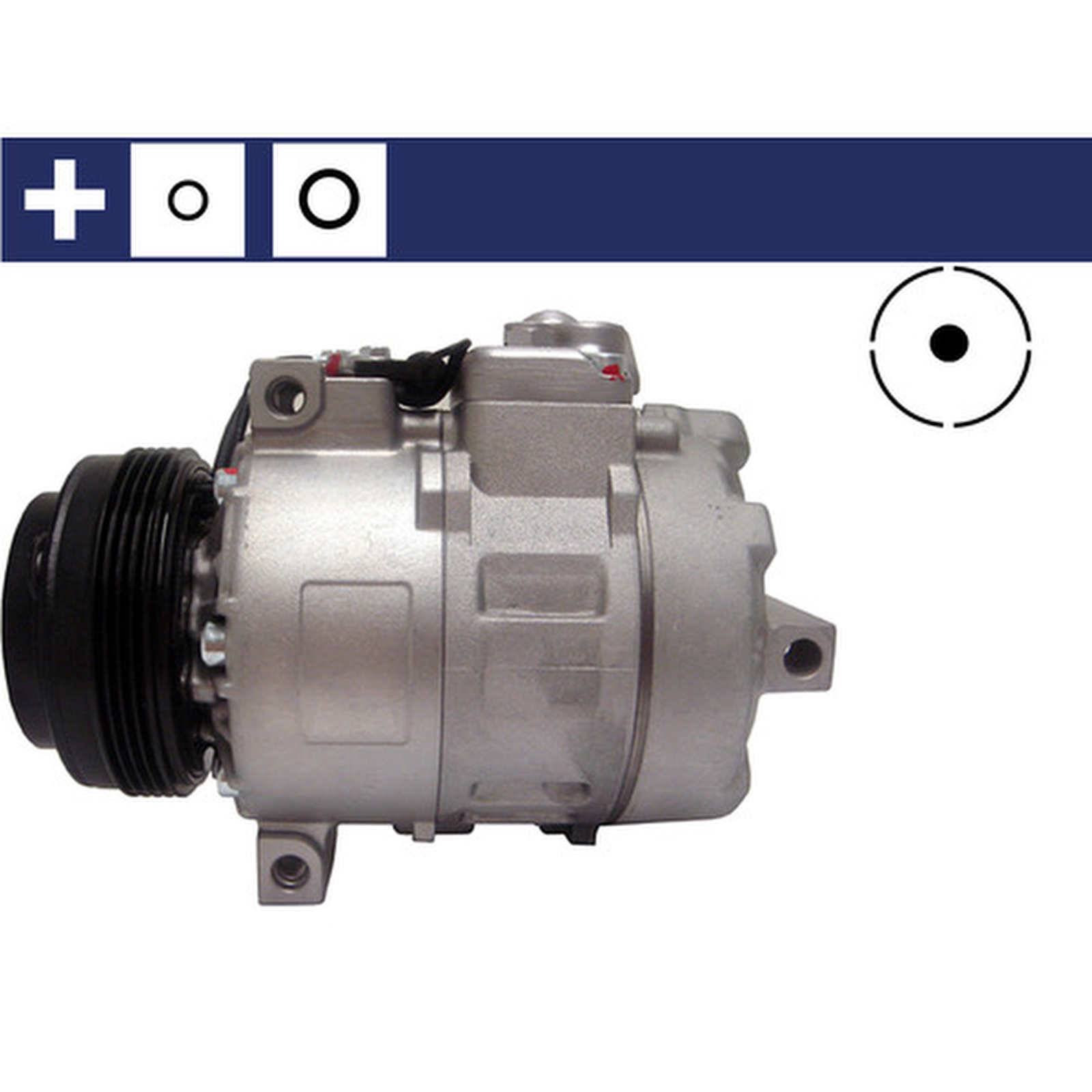 Klimakompressor Kühlmittel-Verdichtung 12 V Ø 110 mm MAHLE für u.a. BMW X3-0